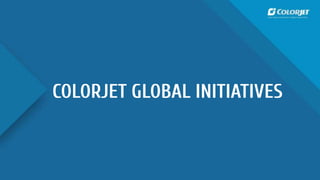 Colorjet Group 2021 international Product Range