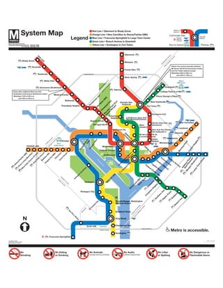 Washington Area Transit Authority Map