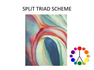 Split Complement Triad Introduction to Color Mixing | PPT