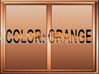 Color orange ildy