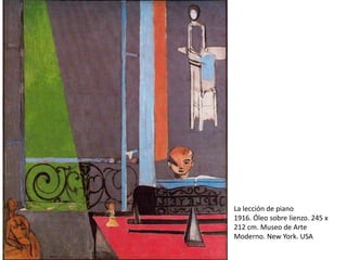 The Red Studio1911 Oil on canvas 71 1/4 x 7'2 1/4" (181 x 219.1 cm)The Museum of Modern Art, New York