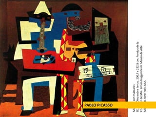 La lección de piano1916. Óleo sobre lienzo. 245 x 212 cm. Museo de Arte Moderno. New York. USA