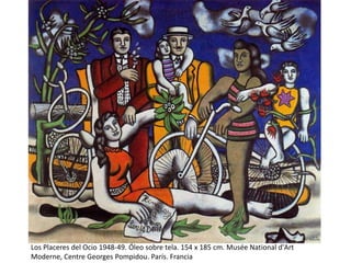 FERNAND LEGER La Mujer y el Niño 1922. Óleo sobre tela. 171 x 241,5 cm. Kunstmuseum. Basilea.