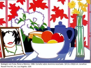 Tom WesselmannGreat American Nude #59, (1965) Acrylic on canvas with pencil underdrawing46 x 43 in. (116.8 x 109.2 cm) TOM WESSELMAN