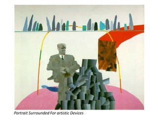 ManTaking a Shower in Beverly HillsTheSecond Tea Painting,1961 David Hockney (1937)