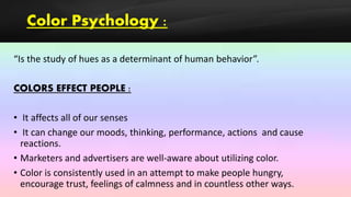 Color psychology | PPTX