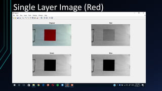 Color Recognition with Matlab Image Processing and Matlab Interfacing ...