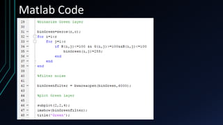Color Recognition with Matlab Image Processing and Matlab Interfacing ...