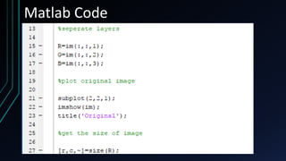 Color Recognition with Matlab Image Processing and Matlab Interfacing ...