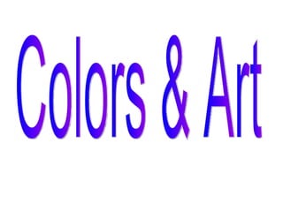 Colors & Art 
