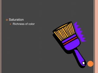 SaturationRichness of color