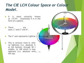 Lch Graph Chemistry Of Colors | PPTX