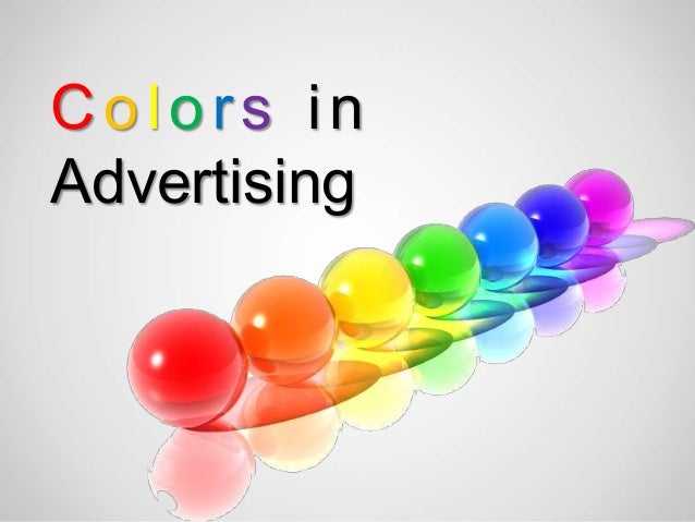 Colors in advertising