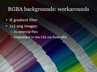 Colors In CSS3