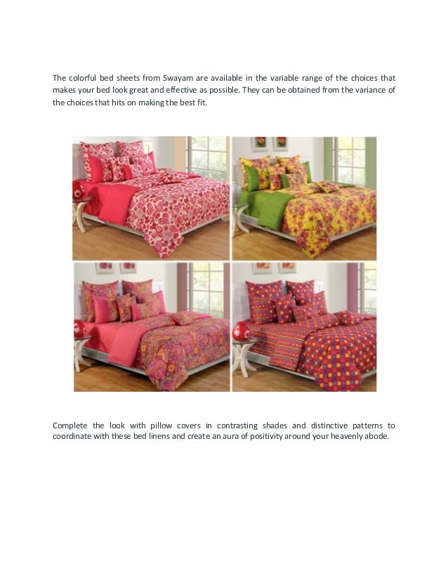 Colors of life bedsheets