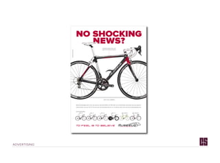 no shocking
                                      news?
                                                                                  Hybrid flax carbon frame with
                                                                                  great shock damping capacity




              www.colorstudio.be




                                                                                    i MF-1 Flax CaRbon i



                                   Wetenschappelijke tests tonen aan dat een vlascarbonframe tot 20% beter de microtrillingen absorbeert dan een gewoon
                                   carbon frame. Can you feel it? Yes you can. no shocking news for us. Je leest er alles over op www.museeuwbikes.com


                                   also available:
                                       i MF-5 i            i MC-2 i           i MC-6 i               i MC-TT i      i MC-PisTa i      i MF-CRoss i




ADvERtISING
 