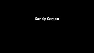 Sandy Carson
 
