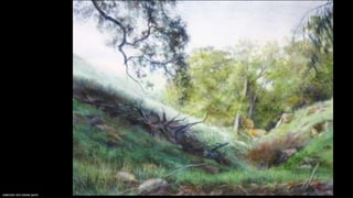 watercolor and colored pencil
 