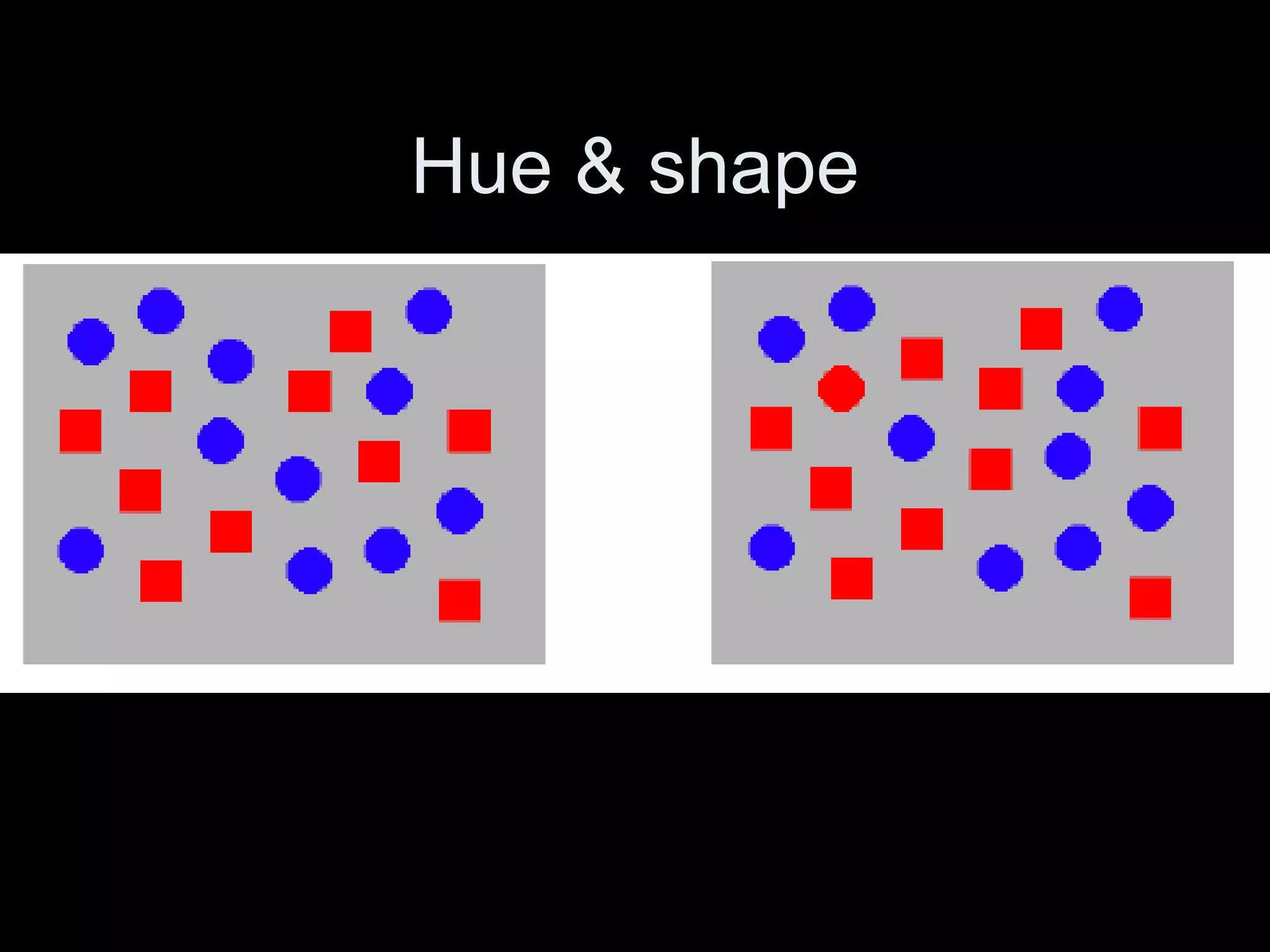 Hue & shape
 