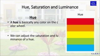 Color theory . | PPTX