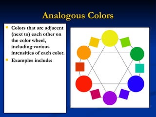 Color theory vocabulary | PPT