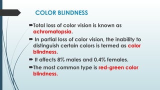 Color Vision (for 1st year MBBS student) | PPTX