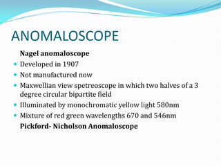 Color Vision, its assesment and management | PDF