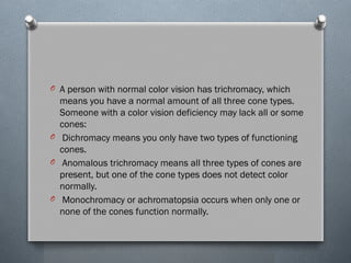 Trichromate Comprehensive Guide to Color Vision Assessment and Management | PPTX