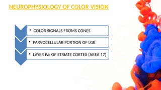 COLOR VISION AND IT'S ABNORMALITIES OPHTHALMOLOGY | PPTX