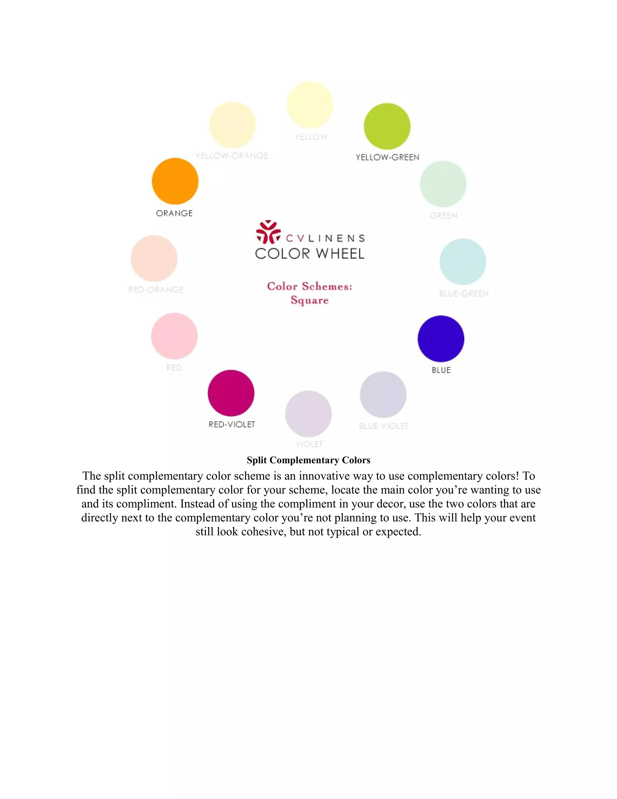 The Standard Color Wheel | PDF