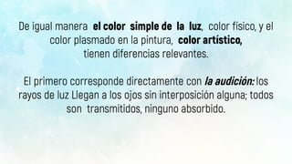 El color y la música