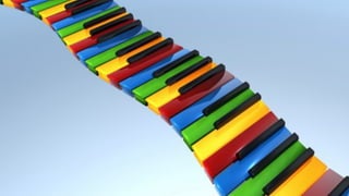 El color y la música