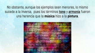 El color y la música
