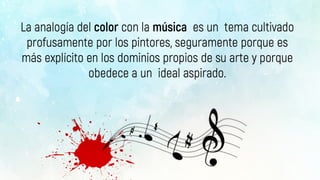 El color y la música