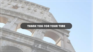 THANK YOU FOR YOUR TIME
 