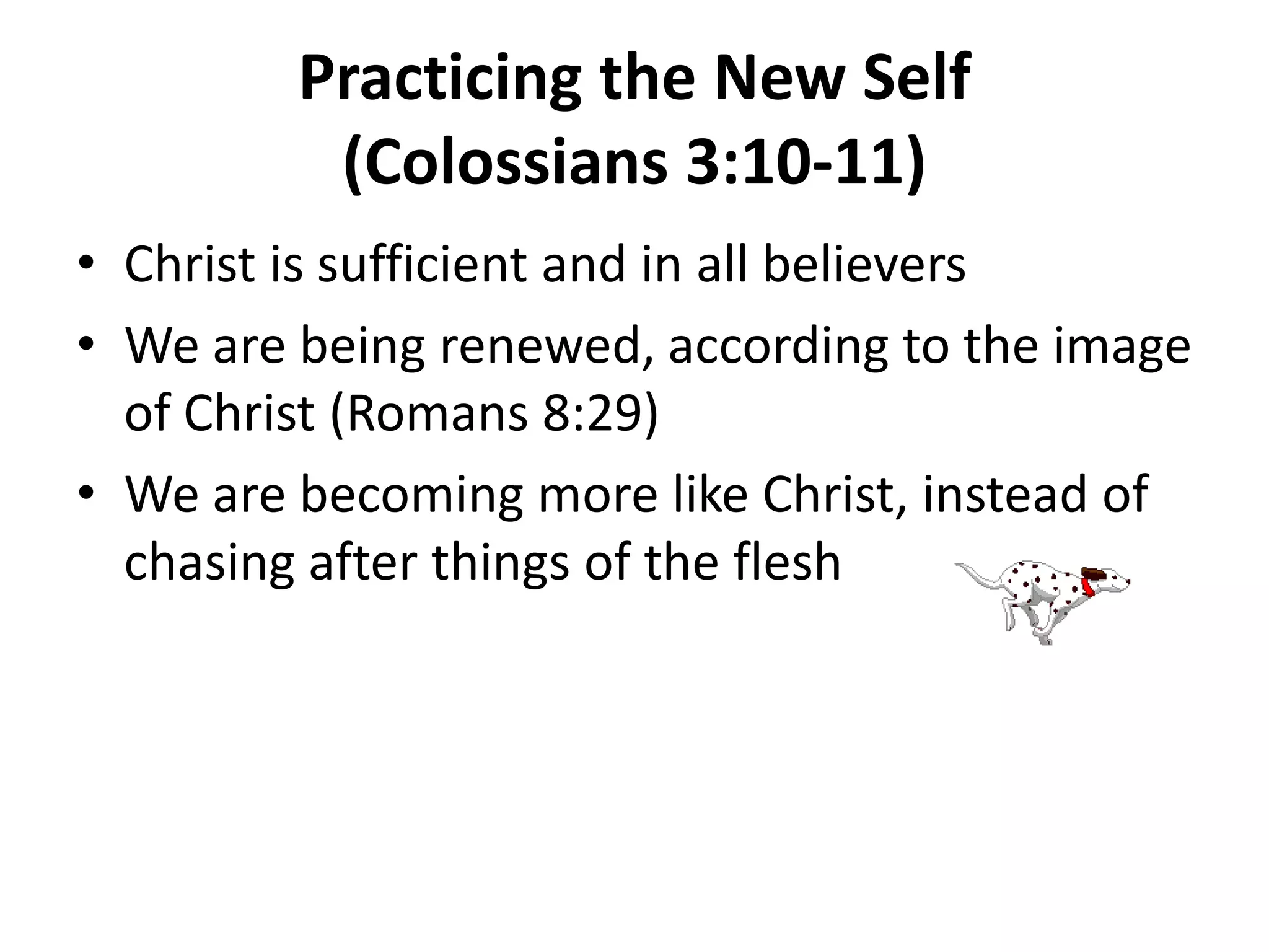 Paul’s Final Warnings (2:18-23)Worshipping angels over Christ debases Christ.Asceticism is an indulging in the flesh.Exercise caution because practices that have the appearance of wisdom may be based in the flesh.