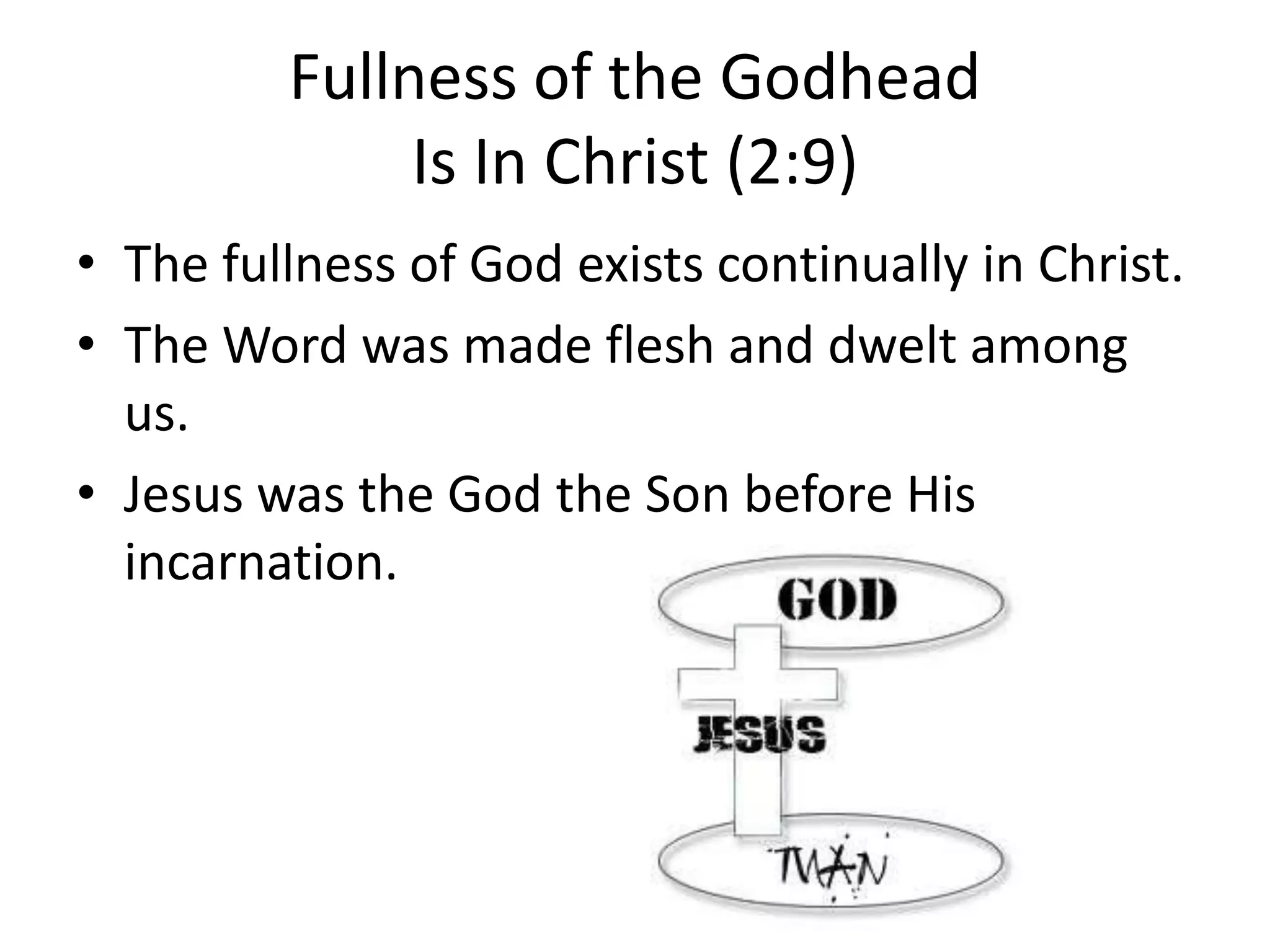 False Teachings in the Church at Colossae 