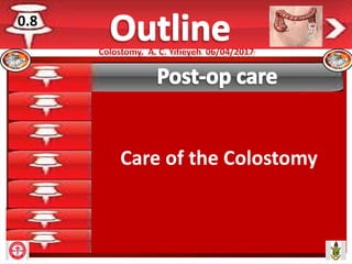 Care of the Colostomy
0.8
 