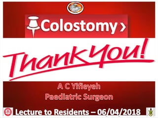 Colostomy 