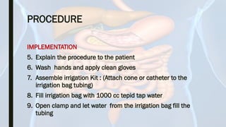 COLOSTOMY & ILEOSTOMY CARE POWER POINT PRESENTATION | PPTX