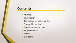 Color sorting system robot project .pptx
