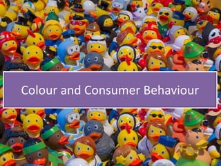 Colour and Consumer Behaviour
 