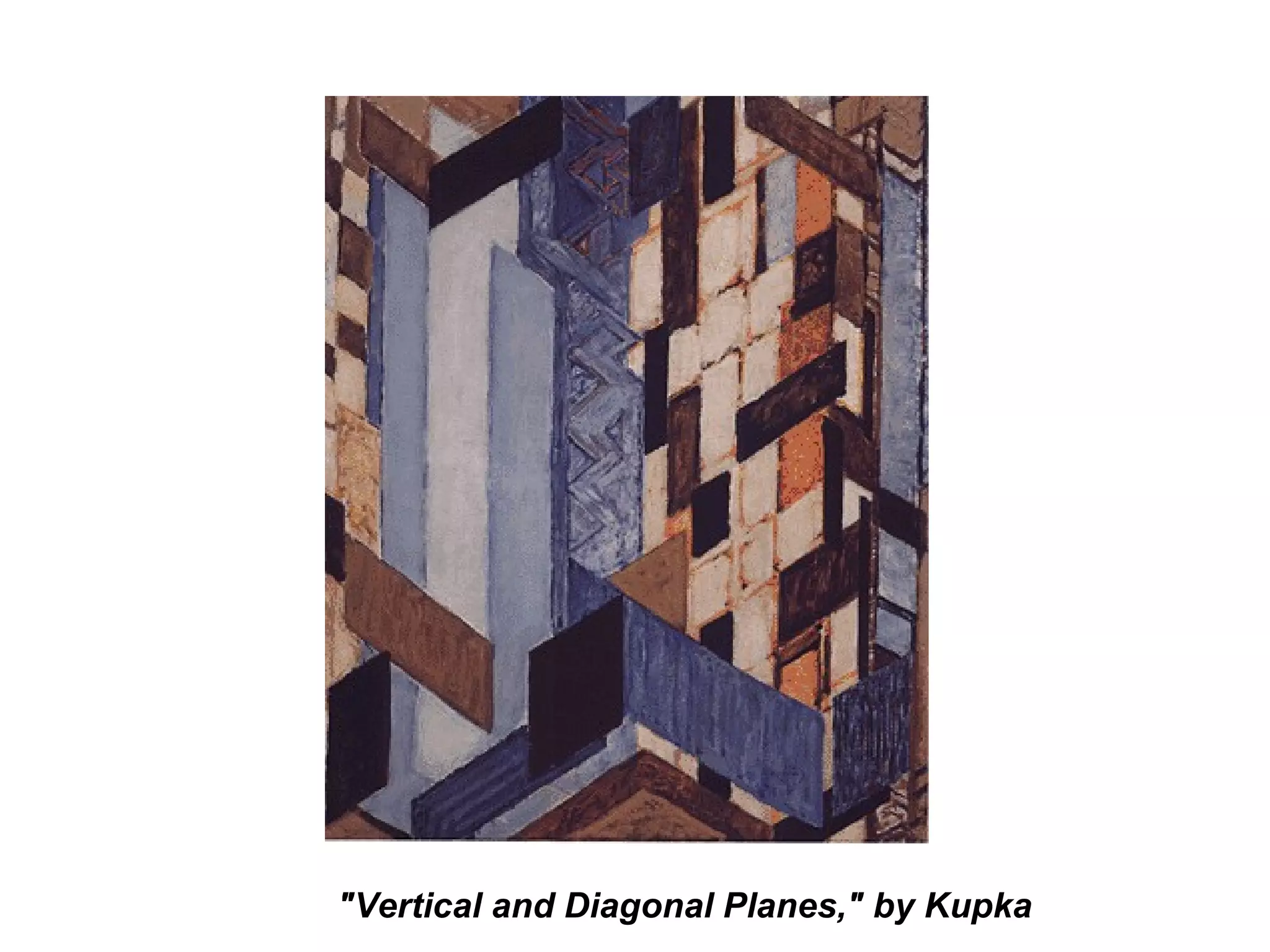 &quot;Vertical and Diagonal Planes,&quot; by Kupka   