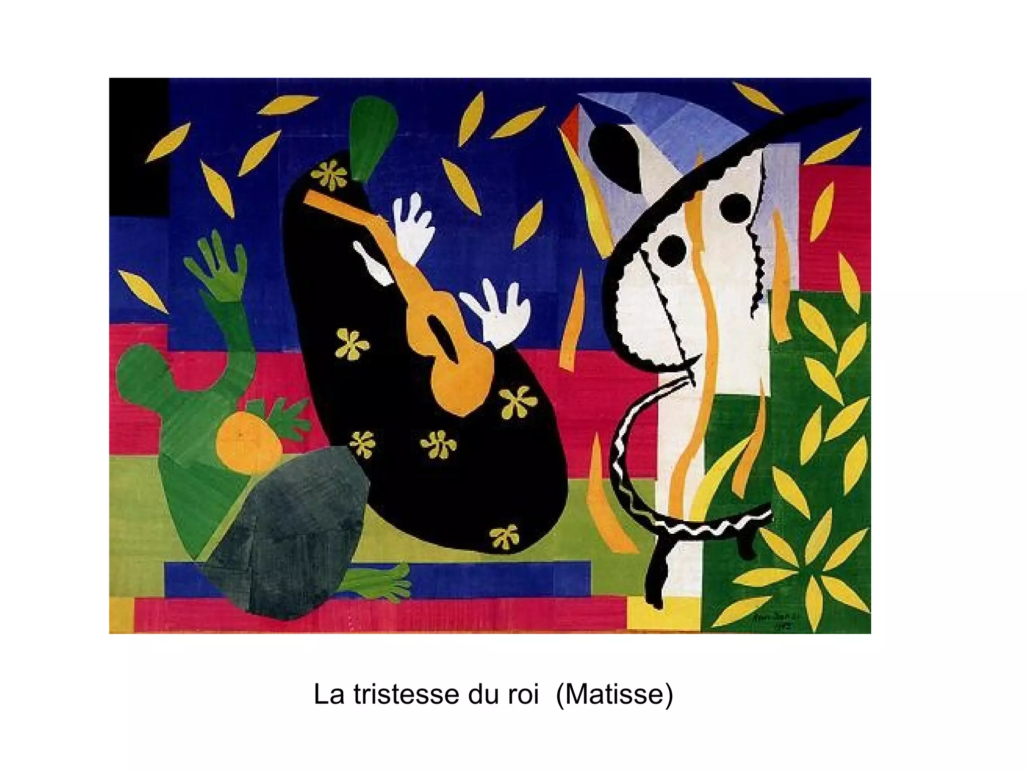 La tristesse du roi  (Matisse) 