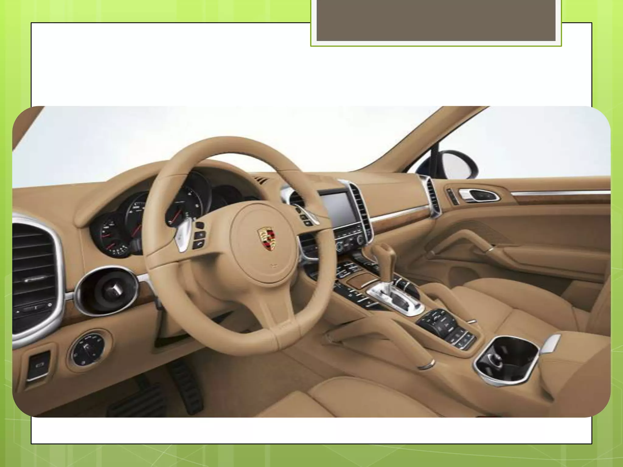 Interior Materials & Trims
 