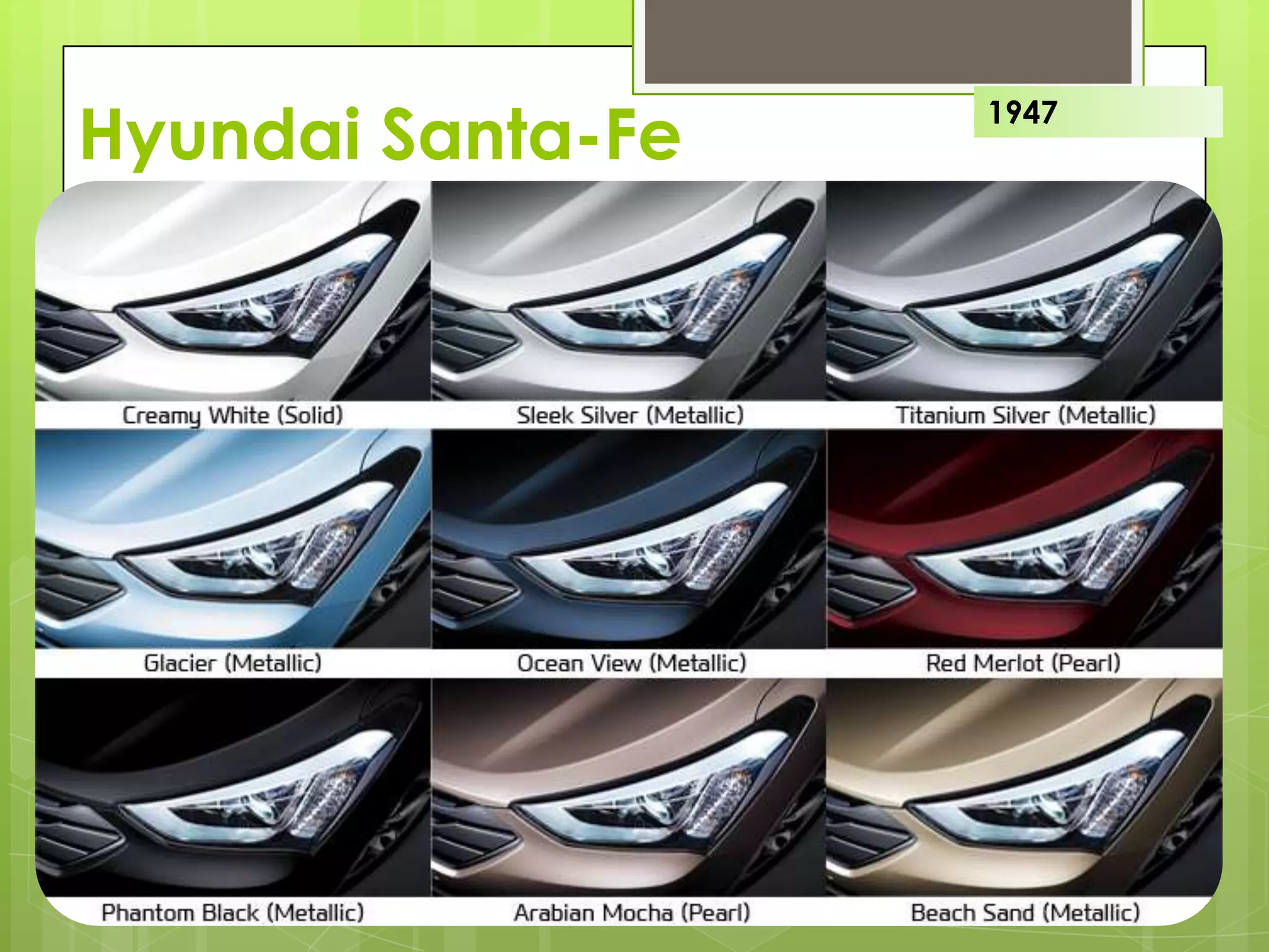 Hyundai Santa-Fe
1947
 