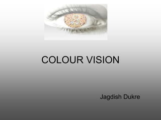 COLOUR VISION 
Jagdish Dukre 
 