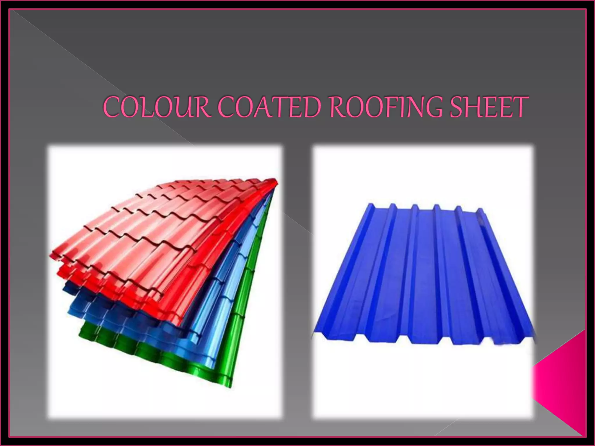 Colour Coated Roofing Sheet,Corrugated Colour Coated Tile,JSW Roofing