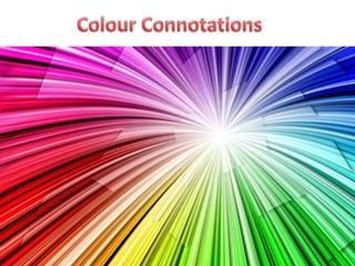 Colour connotations