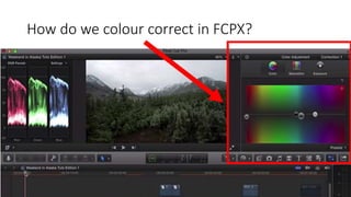 Colour correction - a brief intro | PPTX
